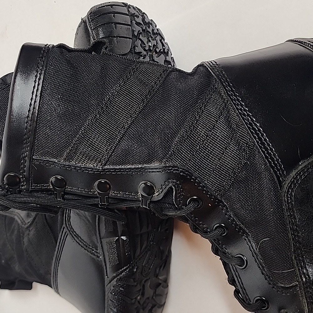 Tactical Research Belleville TR102 Leather Black Training Combat Boots Size 10W - Picture 10 of 15